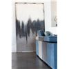 Image 2 : BNIB - Moe's Shades Painting - Black/White - MSRP $1,649 - WP-1225-37 - 59"W x 2"D x 98.5"H