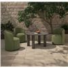 Image 5 : BNIB - Moe's - Deacon Outdoor Dining Table in Deep Bronze - MSRP $4,199.00 - FI-1123-31 - 60.0[x=#82