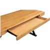 Image 3 : BNIB - Moe's - Profecto Desk in Natural Oak - MSRP $2,099.00 - BC-1107-24 - 63.0” W X 26.0[