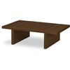 Image 2 : BNIB - Moe's Fletcher Outdoor Coffee Table - Brown - Msrp $2849 - TA-1019-03 - 32"W x 50"D x 15"H