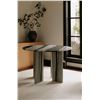 Image 4 : BNIB - Moes - Celia Round Dining Table Panda Marble - MSRP $3,749 - JD-1076-37-0 - 48" W x 48" D x 3