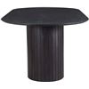 Image 5 : BNIB - Moes - Povera Dining Table Black - MSRP $2,849 - JD-1045-02-0 - 86" W x 42" D x 30" H