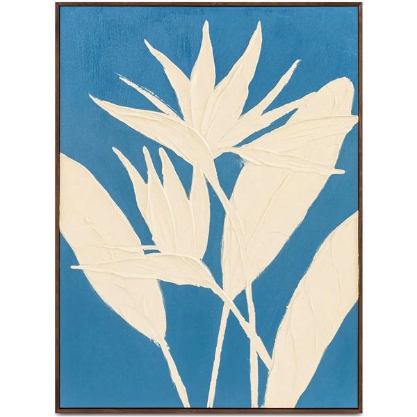 BNIB - Moe's Paradis 2 Framed Painting - Multicolor - MSRP $189 - WP-1313-37 - 24"W x 1.89"D x 32"H