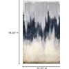 Image 3 : BNIB - Moe's Shades Painting - Black/White - MSRP $1,649 - WP-1225-37 - 59"W x 2"D x 98.5"H