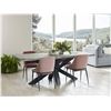 Image 5 : BNIB - Moe's Edge Dining Table - Small - Msrp $2299 - UH-1018-29-0 - 84"L x 40"W x 30"H