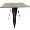 Image 5 : BNIB - Moe's Bird Dining Table - Msrp $3349 - VE-1068-24-0 - 88"L x 38"W x 30"H