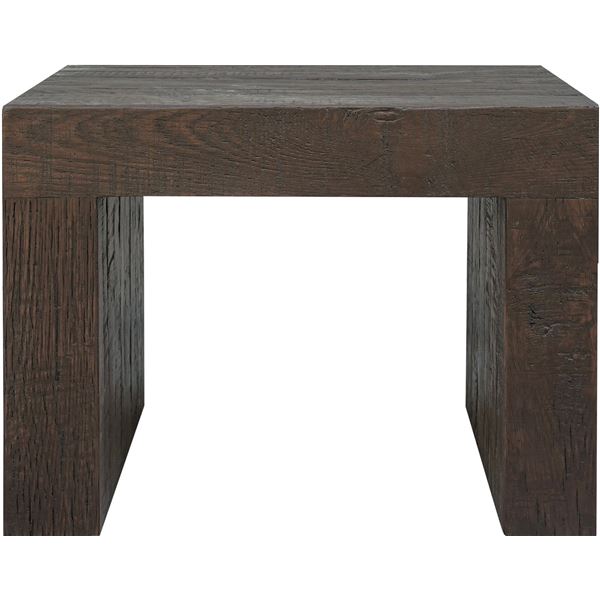 BNIB - Moe's Evander Dining Stool - Rustic Brown - MSRP $1249- VL-1077-03 - 24.5"L x 24.5"W x 18.75"
