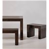 Image 3 : BNIB - Moe's Evander Dining Stool - Rustic Brown - MSRP $1249- VL-1077-03 - 24.5"L x 24.5"W x 18.75"