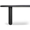 Image 3 : BNIB - Moe's William Dining Table - Black - MSRP $3,249 - VL-1090-02-0 - 85.75"L x 43.25"W x 30"H