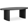 Image 2 : BNIB - Moe's William Dining Table - Black - MSRP $3,249 - VL-1090-02-0 - 85.75"L x 43.25"W x 30"H