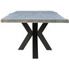 Image 3 : BNIB - Moe's Edge Dining Table - Small - Msrp $2299 - UH-1018-29-0 - 84"L x 40"W x 30"H