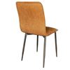 Image 4 : BNIB - Set of 2 LH Home Luca Dining Chairs - Cognac, RV: $537.75 CAD each ($1,075.5 for the set ) (C