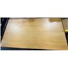 Image 2 : Article - Brown Wooden Dining Table, H29" x W71" x D37" - some minor wear on the Bottom