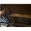 Image 3 : Article - Brown Wooden Dining Table, H29" x W71" x D37" - some minor wear on the Bottom
