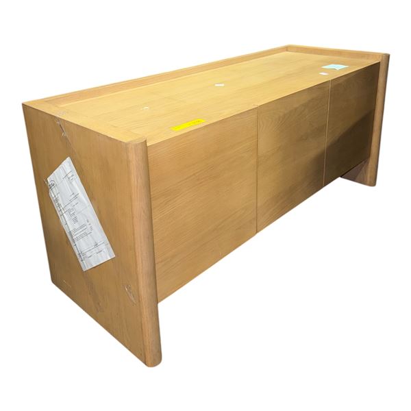 Modern Oak 3-Door Sideboard/Credenza (53.5x20x23x) - RV $995