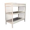 Image 1 : Classic White Wooden Baby Changing Table with 2 Storage Shelves - approx. 34 x 18 x 35 1/2in H