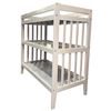 Image 2 : Classic White Wooden Baby Changing Table with 2 Storage Shelves - approx. 34 x 18 x 35 1/2in H