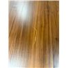 Image 3 : Brown Rectangular Wooden Executive Desk, H30" x W56" x D27.5" - minor wear on top