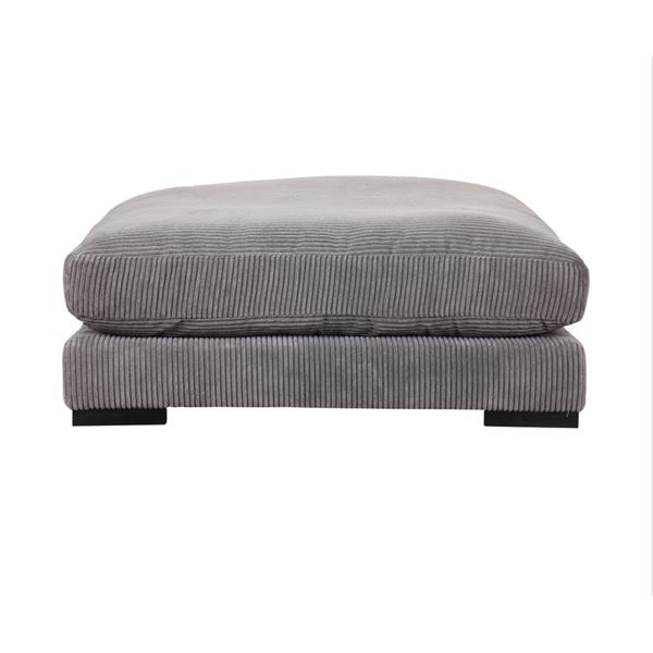 BNIB - Moe's Tumble Modular Ottoman - Charcoal - MSRP $790 - UB-1009-25 - 43.5"W x 43.5"D x 18"H