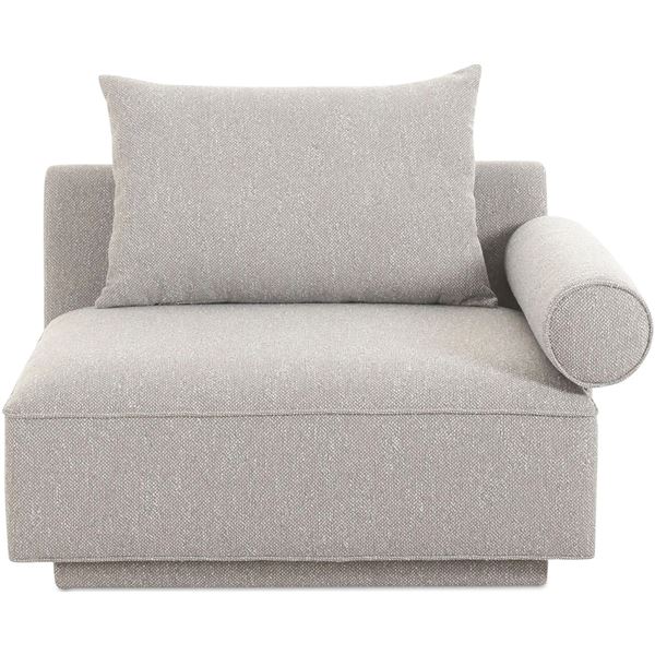 BNIB - Moes - Rosello Modular - Right Arm Facing Chair - Light Grey - MSRP $1,299 - OA-1009-29 - 41.