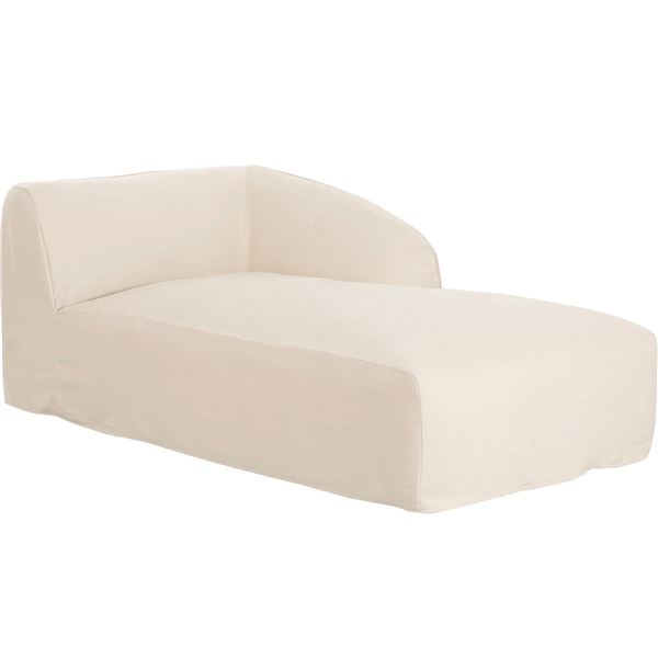 BNIB - Moe's - Isla Modular Beige Right Arm Facing Chaise - MSRP $2,749.00 - Item # OA-1084-34 - 44"