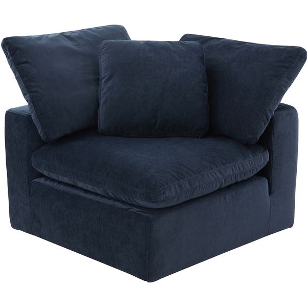 BNIB - Moes Terra Corner Chair - Nocturnal Sky - MSRP $1949 - YJ-1012-46 - 38"W x 38"D x 32"H