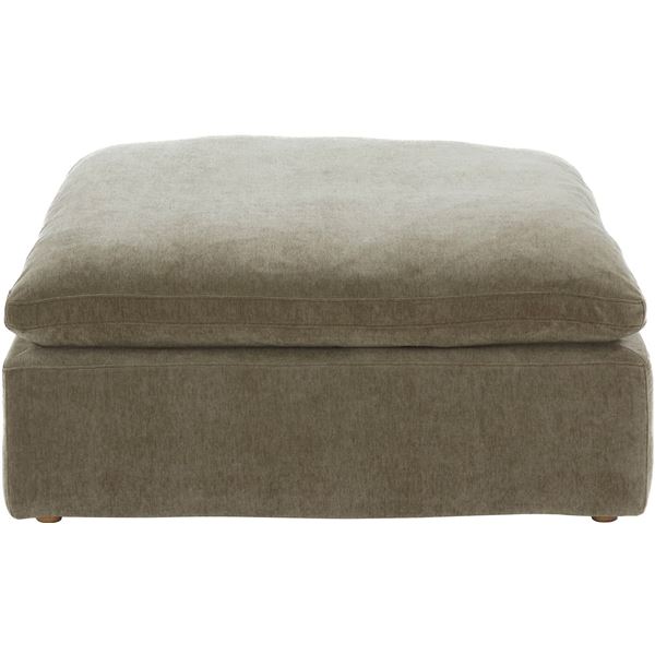 BNIB - Moes Clay Ottoman - Desert Sage - MSRP $1499 - YJ-1002-16 - 44.5"W x 44.5"D x 19.5"H