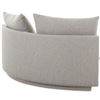 Image 3 : BNIB - Moe's - 2pc Rosello Modular Set - Light Grey - Includes 2 Corner Chairs (2x OA-1011-29) - MSR