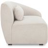 Image 3 : BNIB - Moe's - Amelia Right Arm Facing Chair Warm White Modular - MSRP $2,099 - FO-1011-18 - 50.25" 
