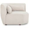 Image 2 : BNIB - Moe's - Amelia Modular Corner Chair Warm White - MSRP $2,249.00 - FO-1013-18 - 45.5" W x 45.5