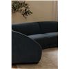 Image 3 : BNIB - Moe's - Fraser Modular Slipper Chair Deep Blue - MSRP $1,649 - FO-1036-19 - 35.4"W x 36.6"D x