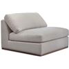 Image 2 : BNIB - Moes - Rue Modular - Slipper Chair - Flecked Grey - MSRP $1,549 - MO-1009-29 - 38.6" W x 41"