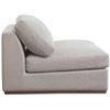 Image 3 : BNIB - Moes - Rue Modular - Slipper Chair - Flecked Grey - MSRP $1,549 - MO-1009-29 - 38.6" W x 41"
