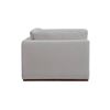 Image 3 : BNIB - Moes - Rue Modular - Corner Chair - Flecked Grey - MSRP $2,199 - MO-1010-29 - 40.6" W x 40.6"