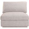 Image 1 : BNIB - Moe's - Justin Modular Slipper Chair - Taupe - MSRP $1,349 - Item # RN-1103-39 - 38" W - 38"