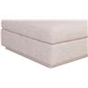 Image 3 : BNIB - Moe's - Justin Modular Ottoman - Taupe - MSRP $929 - Item # RN-1101-39 - 38" W - 36" D - 22" 