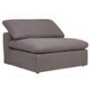 Image 1 : BNIB - Moes Clay Slipper Chair - Light Grey - MSRP $1849 - YJ-1001-29 - 44.5"W x 44.5"D x 32.5"H