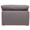 Image 4 : BNIB - Moes Clay Slipper Chair - Light Grey - MSRP $1849 - YJ-1001-29 - 44.5"W x 44.5"D x 32.5"H