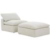Image 3 : BNIB - Moes Terra Condo Ottoman - Coastside Sand - MSRP $1499 - YJ-1014-49 - 38"W x 38"D x 18.5"H