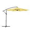 Image 2 : BNIB - CorLiving 9.5-ft UV-Resistant Offset Patio Umbrella in Yellow PPU-411-U MSRP $299