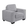Image 2 : BNIB - Mazin Furniture - Silver Chair - 99088LGY-1