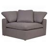 Image 2 : BNIB - Moe's - Clay Modular - Light Grey (Corner Chair) - YJ-1000-29 - LiveSmart Fabric