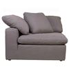 Image 3 : BNIB - Moe's - Clay Modular - Light Grey (Corner Chair) - YJ-1000-29 - LiveSmart Fabric