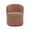 Image 3 : BNIB - Moe's - Set of 2 - Dane Swivel Dining Chair (Heritage Pink) -  OA-1074-33