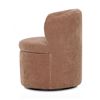 Image 4 : BNIB - Moe's - Set of 2 - Dane Swivel Dining Chair (Heritage Pink) -  OA-1074-33