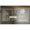 Image 2 : Electric Fire Place - Model: EF174B - 54.5" x 18.5"