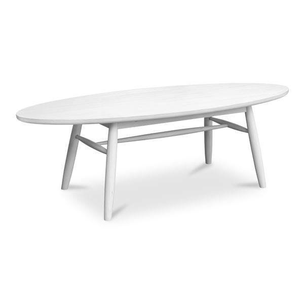 BNIB - Moes - Arley Dining Table, White - SMP-EM-1016-18