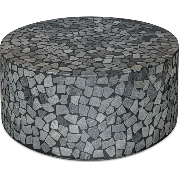 BNIB  - Kiri Outdoor Coffee Table (Black) - MSRP $1,899 - 35.4" x 35.4" x 15.7"