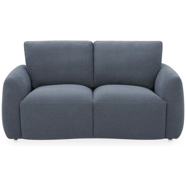 BNIB - Moe's - Callie Sofa (68 In) Slate Blue - MSRP $1,999 - KQ-1048-26-CAN - 68" W x 39.4" D x 35.