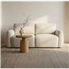 Image 5 : BNIB - Moe's - Callie Sofa (68 In) Flecked Oat - MSRP $1,999 - KQ-1048-34-CAN - 68" W x 39.4" D x 35